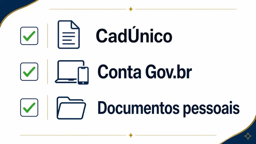 checklist de documentos para pedir o BPC pelo Meu INSS